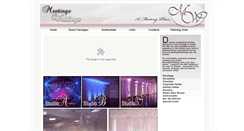 Desktop Screenshot of meetingsweddings.com